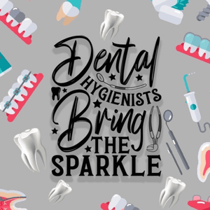 Dental Hygienist footwear by Love Hype and Glory grey