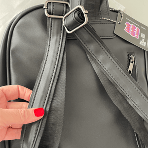 Reinforced straps on Jan van Eyck Ghent Wearable Art Classic Backpack by Love Hype and Glory