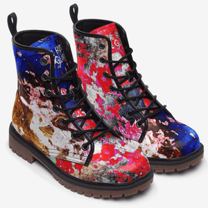 Mismatched Combat Boots unisex