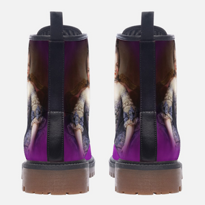 Marie Antoinette Magenta Ombre Vegan Unisex Boots
