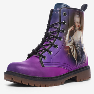 Marie Antoinette Magenta Ombre Vegan Unisex Boots