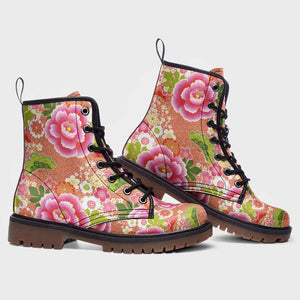 Japanese Peony Boots by Love Hype and Glory