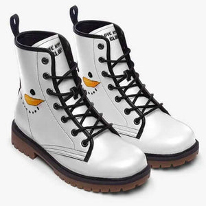 Happy Snowman boots by Love Hype and Glory