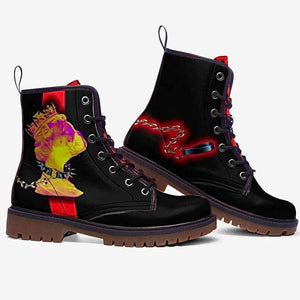 Bulldog Queen Boots by Love Hype and Glory